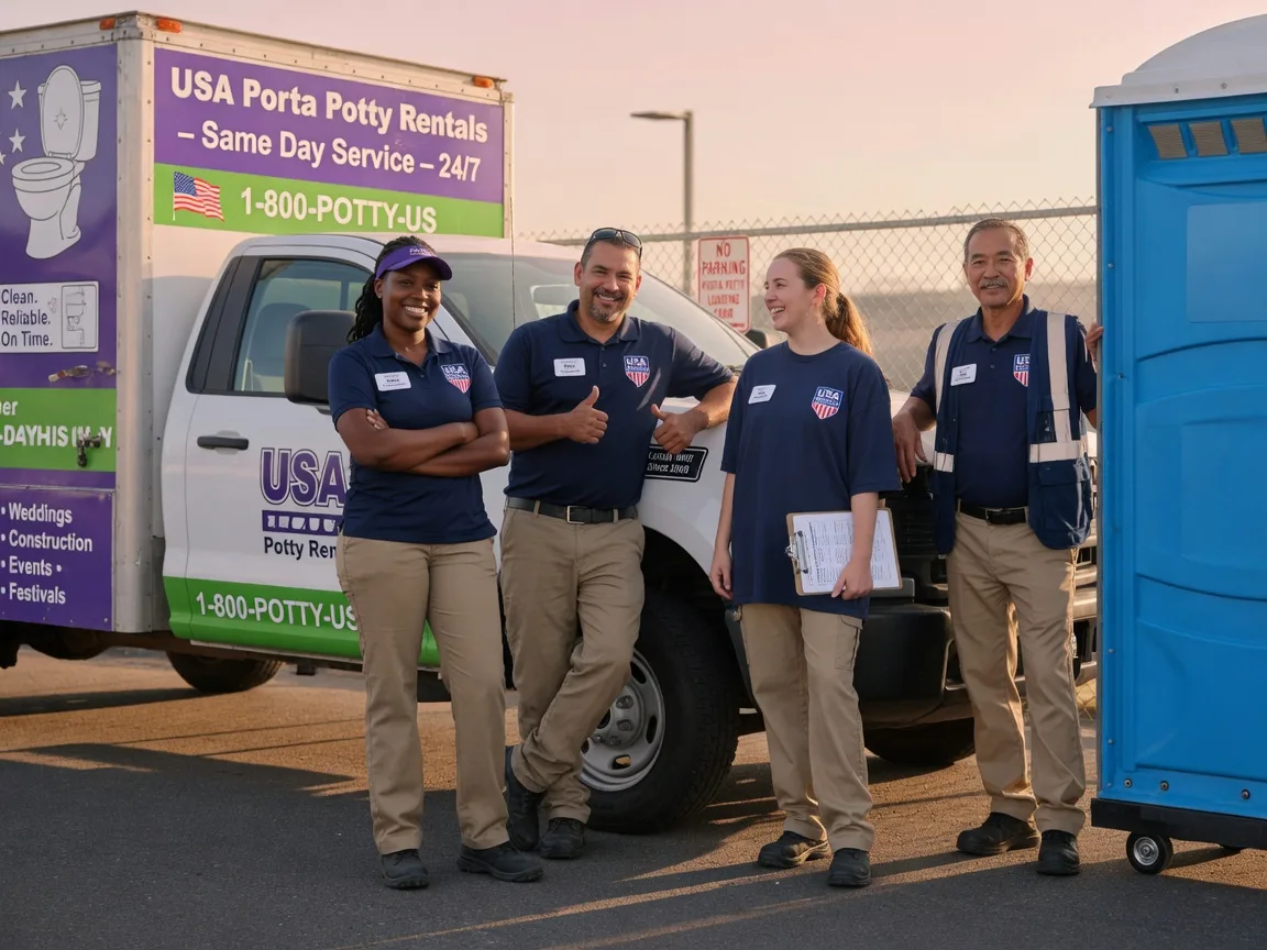 Porta Potty Rental company in Bennett, NC